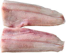 Remove the skin from the tilapia